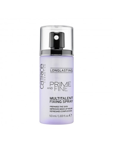 Catrice-Prime And Fine Multi Talent Fixing base and poppy-fixing spray