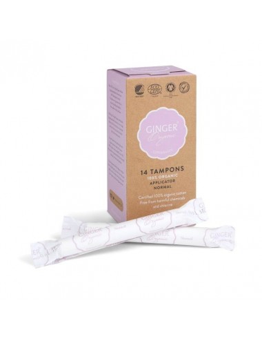 Ginger Organic-Tampons with...