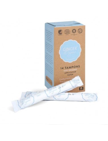 Ginger Organic-Tampons with...