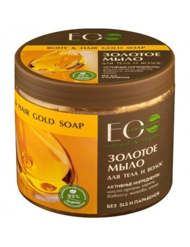 Body & Hair Gold Soap złote...