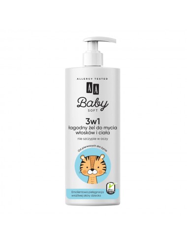 Baby Soft 3w1 łagodny żel...