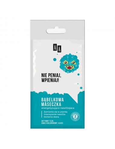 Emoji bąbelkowa maseczka 2x4ml