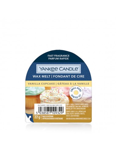 Yankee Candle-Wax Melt fragrance wax Vanilla Cupcake 22g