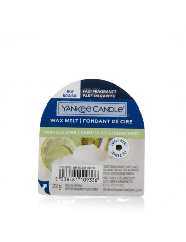 Yankee Candle-Wax Melt fragrant wax Vanilla Lime 22g