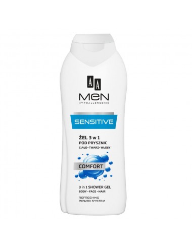 Men Sensitive żel pod...