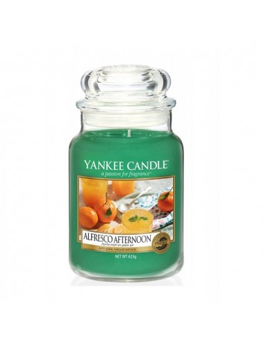 Yankee Candle-Scented candle, large jar, Alfresco Afternoon 623g