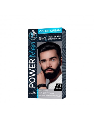 Power Men Color Cream 3in1...