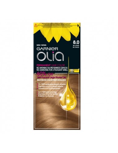 Olia farba do włosów 8.0 Blond
