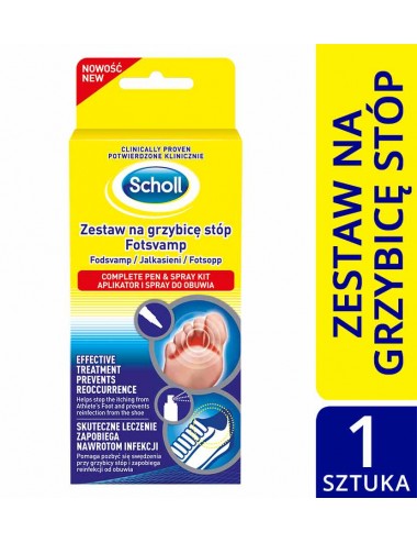 Scholl zestaw na grzybicę...