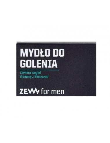 Mydło do golenia z węglem...