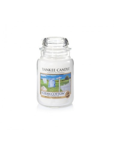 Yankee Candle-Large Clean Cotton® scented jar candle 623g