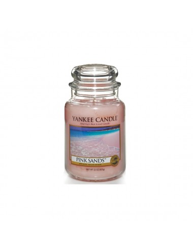 Yankee Candle-Scented candle, large jar, Pink Sands 623g