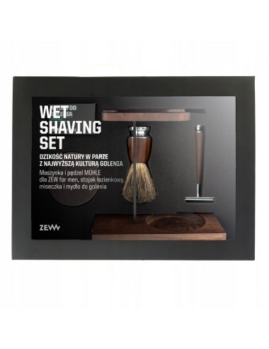 Zew For Men Wet Shaving Set