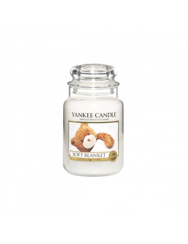 Yankee Candle-Scented candle, large jar, Soft Blanket 623g