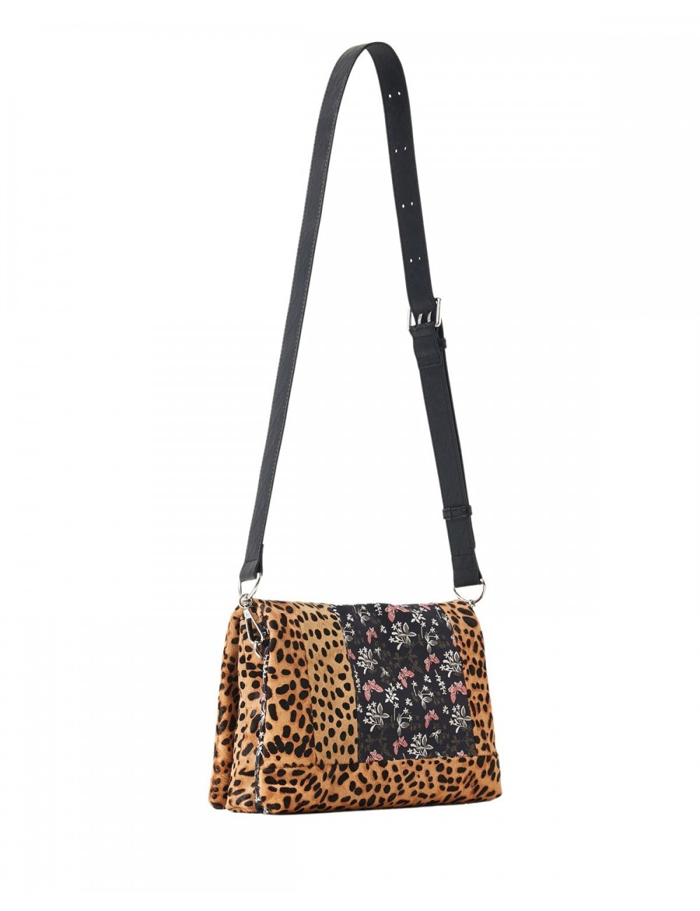 DESIGUAL Borsa Donna Desigual Color Cioccolato Con Borchie 25WAXP34