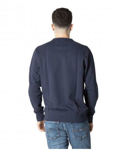 Tommy Hilfiger Jeans Men's Sweatshirt Logo-Print-Blue
