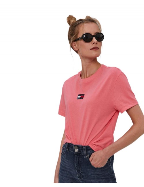 Tommy Hilfiger Jeans Women's T-Shirt Pink
