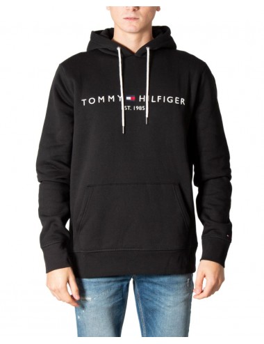 Tommy Hilfiger Jeans Men's Logo Print Hoodie Sweatshirt