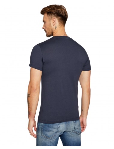 Calvin Klein Jeans Men's Logo Print T-Shirt Blue