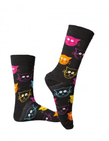 Happy Socks Men's Socks Cats
