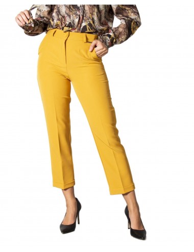 Ak Women's Trousers Yellow