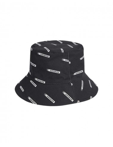 Calvin Klein Jeans Men's Bucket Hat-Monogram-Black