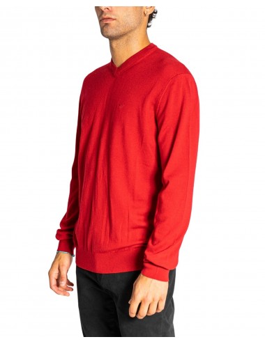 Emporio Armani Men's Knitwear-Red