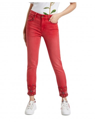 Desigual Women's Trousers Red