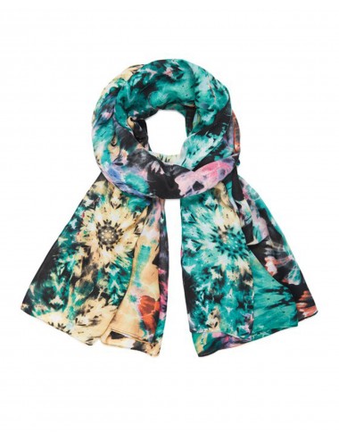 Desigual Women's Scarf Hand-Painted