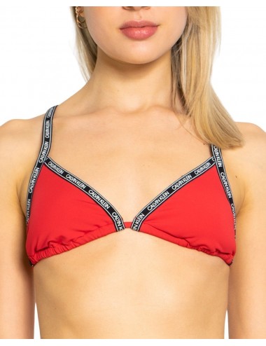 Calvin Klein Underwear Women's-String-Bikini Top-Red