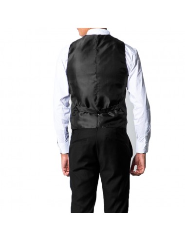 Over-d Men's Suit Vest-Black