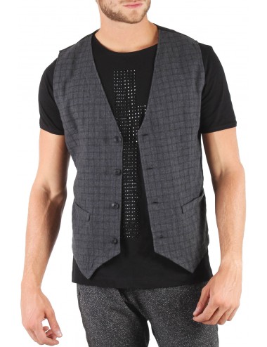 Absolut Joy - Men's  Low-cut-V-neck Vest
