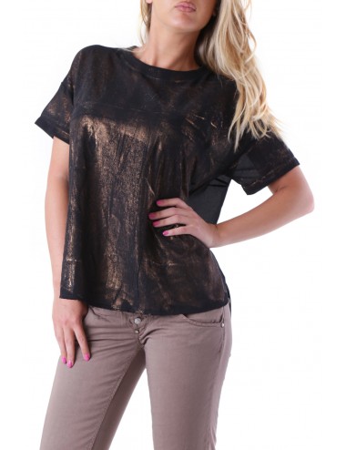 Sexy Woman Short-Sleeves-Women's Blouse