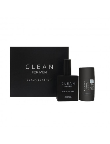For Men Black Leather...