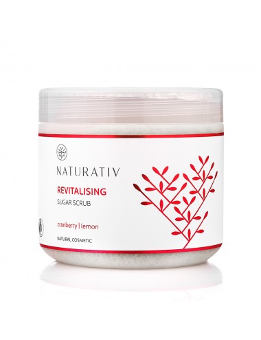 Naturativ-Revitalising Sugar Scrub Cranberry