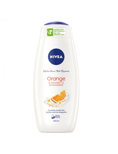 NIVEA Care Shower Orange &...
