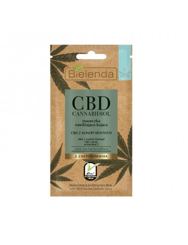 CBD Cannabidiol maseczka...